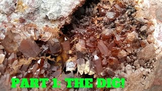 Quartz Crystal Collecting in Virginia Part 1 quotThe Digquot [upl. by Ulane497]