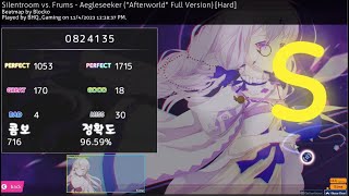 Aegleseeker quotAfterworldquot Full Version Hard 9659 Accu  Osumania 7K [upl. by Ramma]