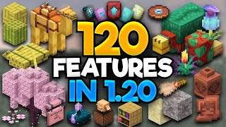 ALL 120 Features In Minecraft 120 Trails amp Tales [upl. by Eidnar]