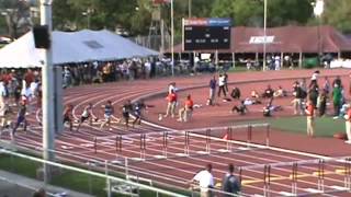 2012 TSU Relays 110m Hurdles Finals Men Univ Heat 1 [upl. by Gar855]