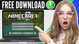 How to Download Minecraft for FREE in PC amp Laptop – Windows 11 10 7 2024 [upl. by Durham299]