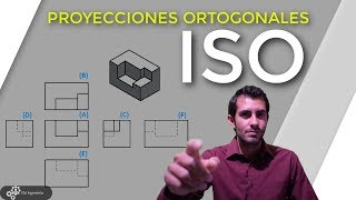 Proyecciones ortogonales ISOA ☑️✍️💯✅ [upl. by Carbo]