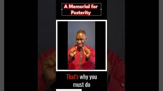 A Memorial for Posterity [upl. by Svensen]