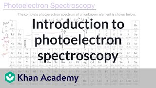 Introduction to photoelectron spectroscopy  AP Chemistry  Khan Academy [upl. by Tesler]