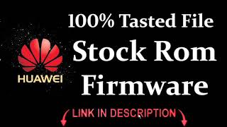 Huawei P20 Lite ANEAL00 Flash File Firmware Stock Rom  Hang On Logo Fix Restart Fix [upl. by Darcee]