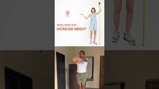 how to increase height︱height increase stretching exercise yoga︱yoga for height growth height [upl. by Wrightson]