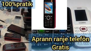 Aprann ranje ti telefôn gratis 👍kijan pouw fè yo pran chaj lè yo pran tan pou ouvri [upl. by Adner635]