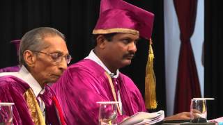 University of Hyderabad  XV Convocation [upl. by Ayekram]