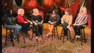 faith hill on the viewlisten to what barbara said to faith at 32 [upl. by Repsag]