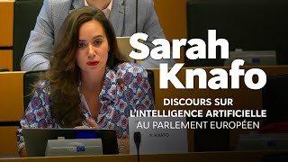 Sarah Knafo  Les EtatsUnis innovent les Chinois copient et l’Union européenne régule [upl. by Kcinnay]