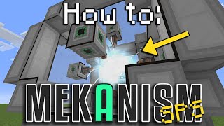 How to Mekanism  Supercritical Phase Shifter Minecraft 1165 [upl. by Lahsram]