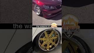 The Wagons of SLAMMEDENUFF GATLINBURG slammedenuff stancecars shorts [upl. by Aneles]