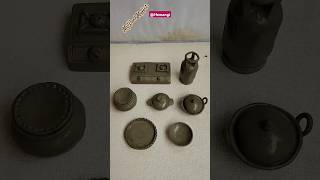 Miniature Clay Cooking Pots shorts [upl. by Hassadah489]