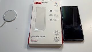 ZAGG InvisibleShield® Glass Elite for Pixel 7a Installation and Review [upl. by Agrippina58]