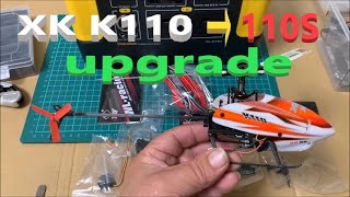 XK K110を110Sにアップグレードしました [upl. by Sedgewake]