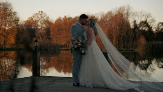 Lauren and Brandon Wedding Highlight Film Rustic Acres Farm  Volant PA [upl. by Katzen]