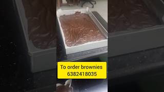 Happiest Day To order brownies 6382418035 shorts brownierecipe brownie browniebites [upl. by Nyrem]