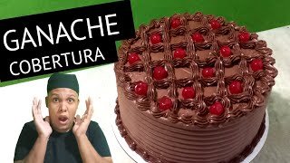 Ganache para cobertura [upl. by Eenad]