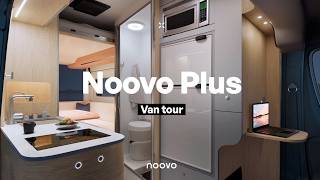 VAN TOUR  America’s First 7ft Interior Class B Camper Van The Noovo Plus [upl. by Acina]