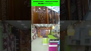 தேக்கு மர கதவுகள்  READYMADE WOODEN Door  Cheapest Teak Main Doors shorts youtubeshorts [upl. by Mersey]