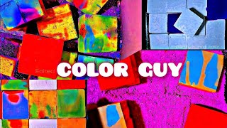 Crunchy Dyed Blocks❤‍🔥 Dyed Blocks  HannaEditz  Gymchalk asmr  ‎‎therealcolorguy [upl. by Agace795]