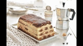 Tiramisù alla nutella  Mattonella di tiramisù con cuore di nutella  Ricette che Passione [upl. by Sivet469]