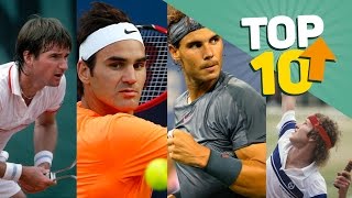 EL TOP 10  LOS TENISTAS CON MÁS TÍTULOS ATP DE LA HISTORIA [upl. by Silber]