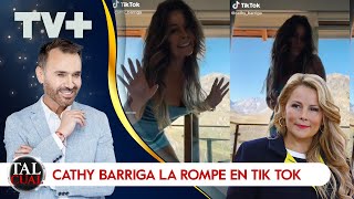 El osado baile de Cathy Barriga en Tik Tok [upl. by Publea]