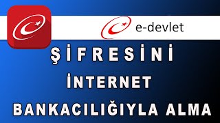 e Devlet Şifresini İnternet Bankacılığı İle Almak PTT ye Gitmeden [upl. by Jairia]