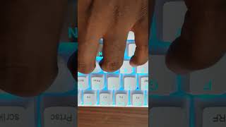 Portronics Hydra 10 clicking sound satisfying keyboardsounds portronics subscribe [upl. by Holmen387]