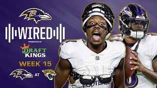 Brandon Stephens Mic’d Up Lamar Jackson Leads Ravens to Win at Jacksonville  Ravens Wired [upl. by Alyac]