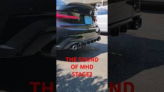 M340i MHD Stage 2 GTS Startup Revs MHD M340I BMW STAGE2 EXHAUST POPS BURBLES G20  SHORTS [upl. by Nwahsyt373]