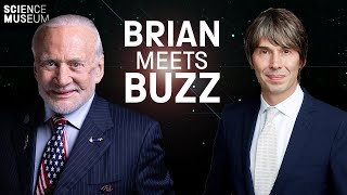 Professor Brian Cox meets Buzz Aldrin [upl. by Oiznun]