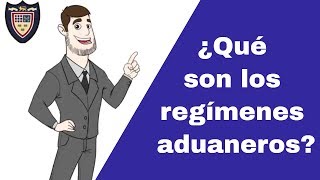 Qué Son los Regímenes Aduaneros [upl. by Allekim155]