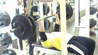 Reverse Band Close Grip Press for Triceps [upl. by Alfeus]