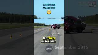 These Cars Failed the Moose Test 😱🚗💥 [upl. by Handal]