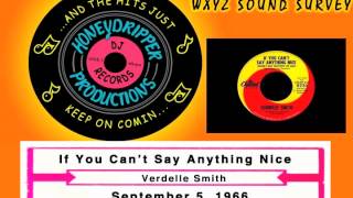 Verdelle Smith  If You Cant Say Anything Nice  1966 [upl. by Sherard]