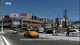 Sem segurança cidades do Espírito Santo cancelam Carnaval e turistas deixam de visitar o Estado [upl. by Herrera]