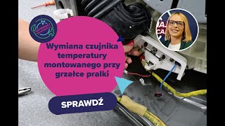 Pralka nie grzeje❄️ wody Jak wymienić czujnik temperatury🌡️ w pralce  Northpl [upl. by Yelich]