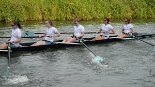 Pembroke W1 Division 1 Wednesday Cambridge May Bumps 2024 slow motion [upl. by Nawek]