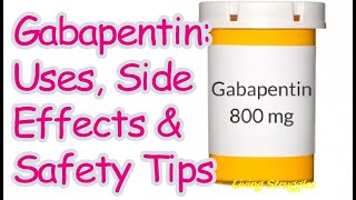 Gabapentin Uses Side Effects amp Safety Tip [upl. by Zined]