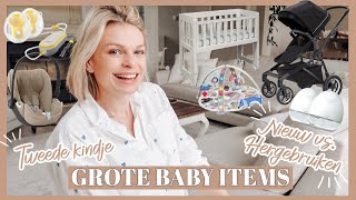 GROTE BABY ITEMS  Tweede Kindje  Lifestyle Spot [upl. by Genvieve]