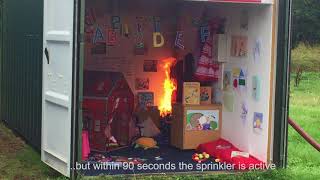 Cheshire Fire and Rescue Sprinkler Campaign [upl. by Lizzie]