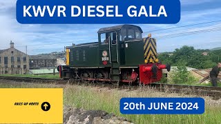 KWVR Diesel Gala 20th June 2024 [upl. by Hermina580]