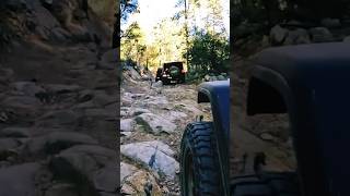 Alternate Back way to Crown King crownking offroad jeep [upl. by Melodee]