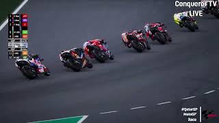 ❗ Marc Marquez Vs Pecco Bagnaia ❗ Sprint Race MotoGP Losail QatarGP 2024 [upl. by Isayg793]