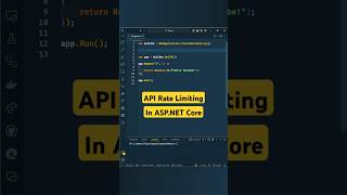 Implementing Rate Limiting in ASPNET Core Fixed Window Strategy coding api rate limiter [upl. by Marpet]