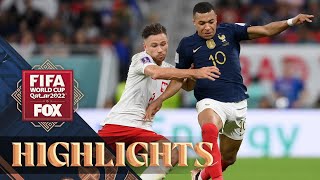 France vs Poland Highlights  2022 FIFA World Cup  Round of 16 [upl. by Aninahs]