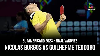 Sudamericano 2023 Nicolas Burgos Chile vs Guilherme Teodoro Brasil  Final [upl. by Kwon]