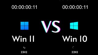 Windows 10 vs Windows 11 23H2  Speed Test amp Performance [upl. by Thatch]